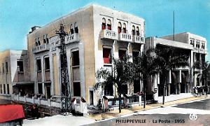 Philippeville - Poste - 1955